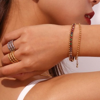 Bracelet Nayola 18K Gold Plated