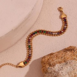 Bracelet Nayola 18K Gold Plated