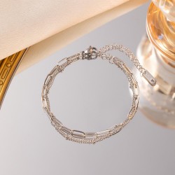 Bracelet Lorée in Silver and Gold