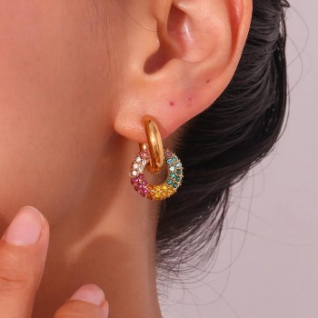 Earrings Nira 18K Gold Plated
