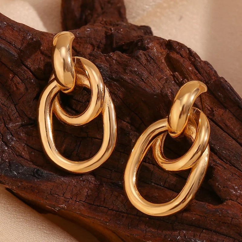 Earrings Meera 18K Gold Plated