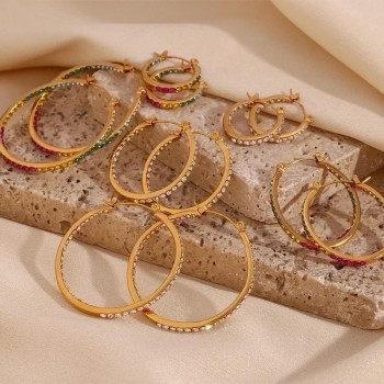 Earrings Elina 18K Gold plated