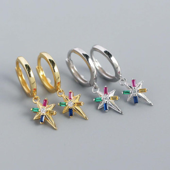 Earrings Sylviane – Sterling Silver 925