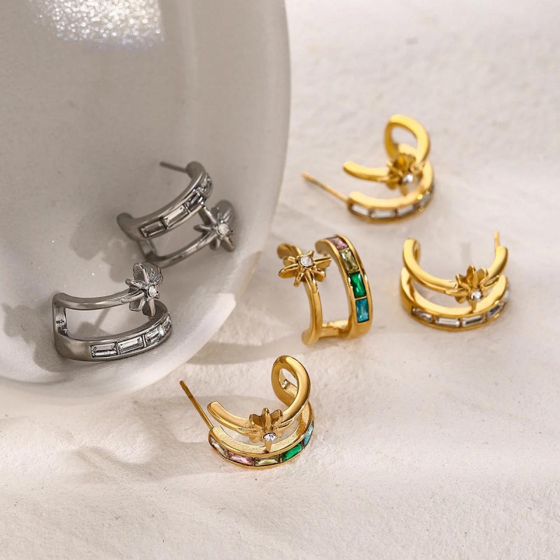 Earrings Splendor 18K Gold Plated