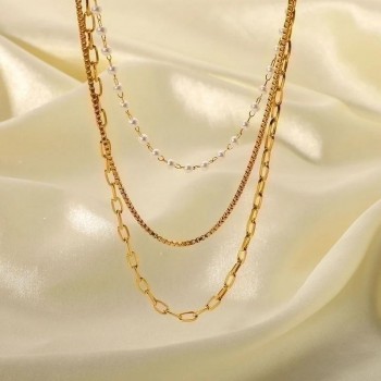 Necklace Zuleika 14K Gold plated