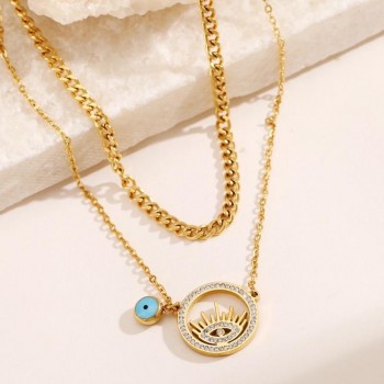 Necklace Kalyne 18k Gold plated