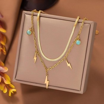 Necklace Tivra 18k Gold plated