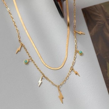 Necklace Tivra 18k Gold plated