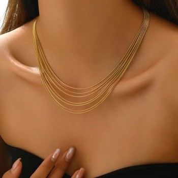 Necklace Olyra 14K Gold Plated