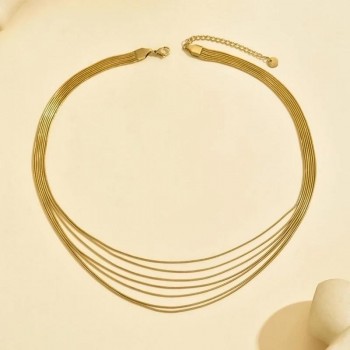 Necklace Olyra 14K Gold Plated