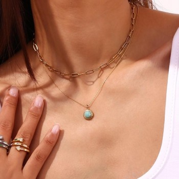 Necklace Kynea 18K Gold Plated