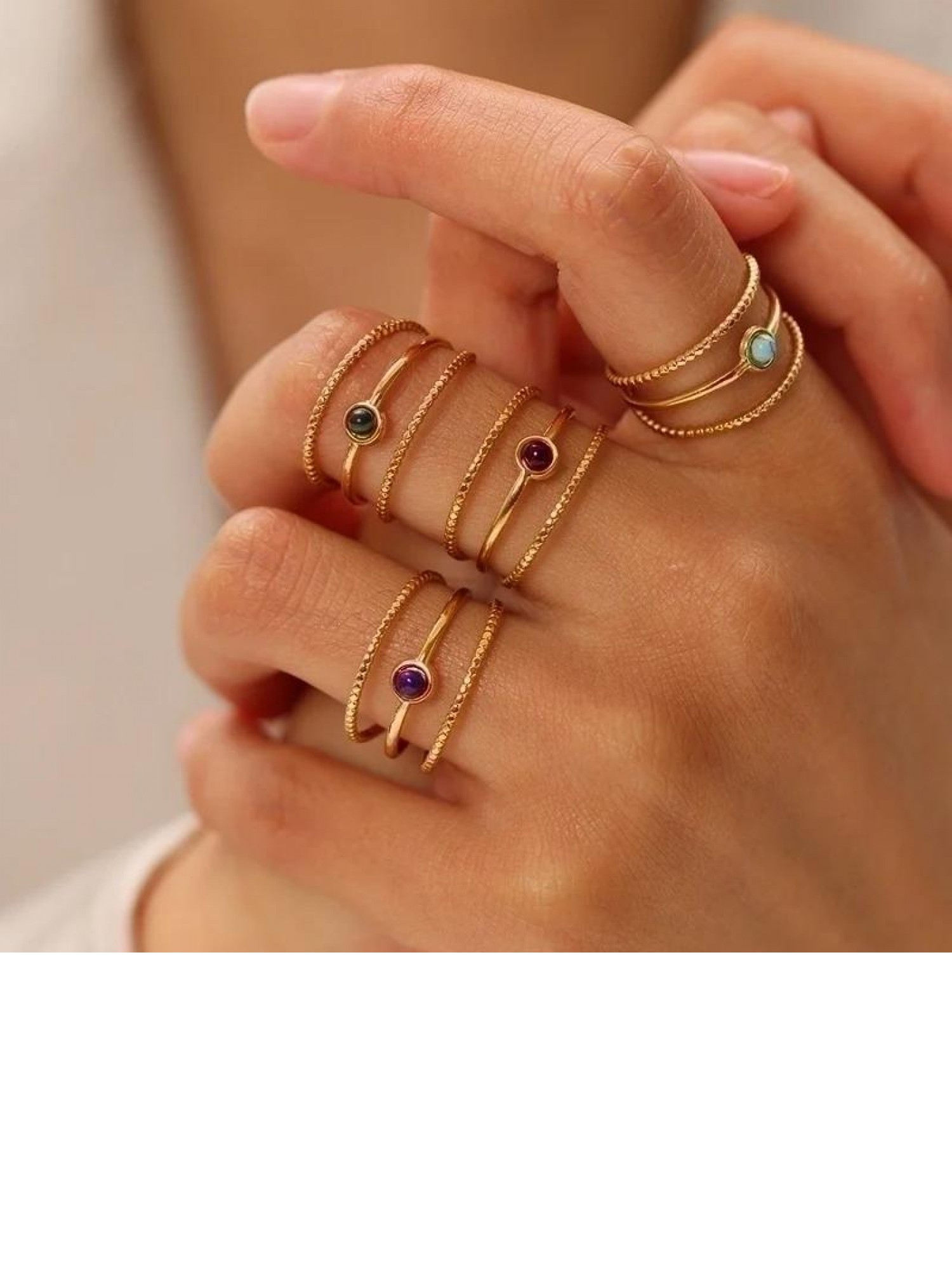 Ring Yrené 18k gold plated