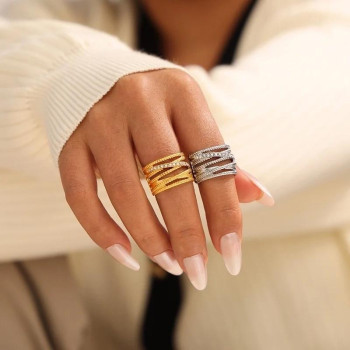 Ring Emelle 18k Gold plated
