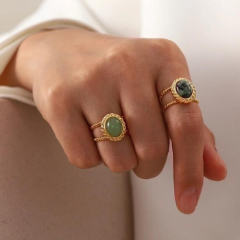Ring Nuvia 18K Gold plated
