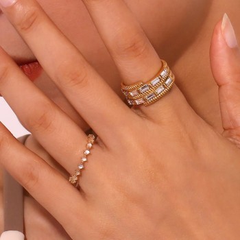 Ring Nelia 18K Gold Plated