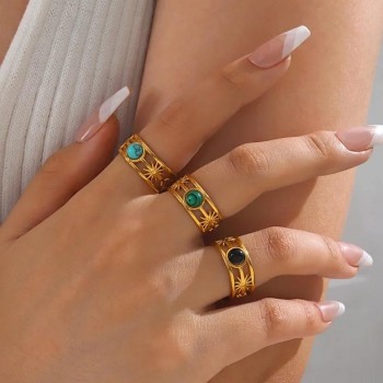 Ring Lumara – 18K Gold-Plated