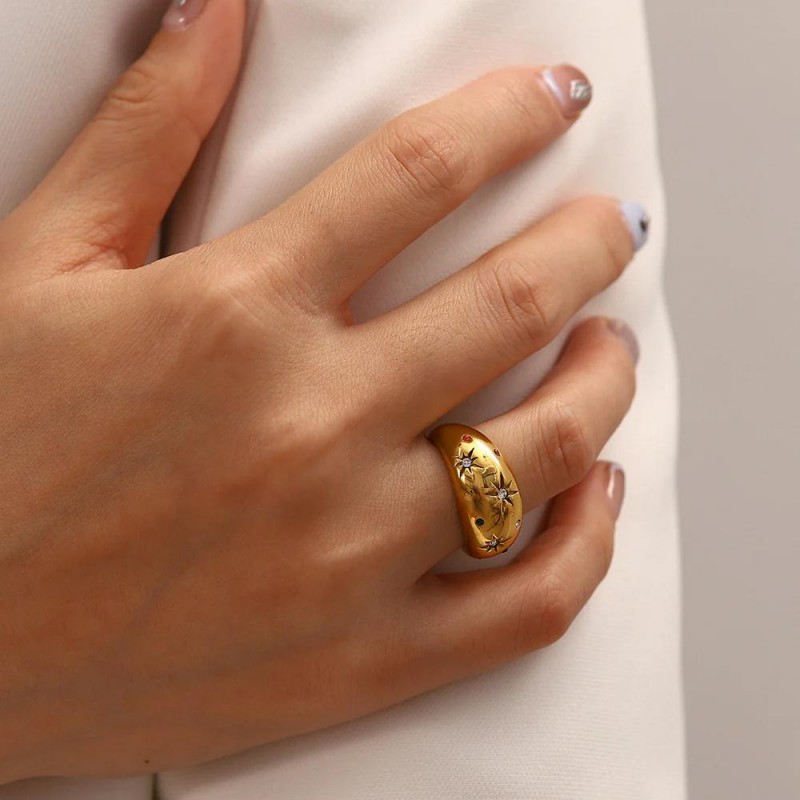 Ring Vioné – 18K Gold-Plated