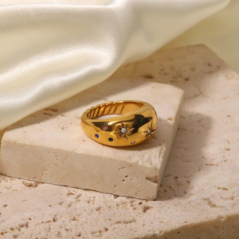 Ring Vioné – 18K Gold-Plated